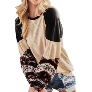 Floral Knit Top